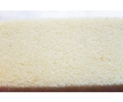 均一できめ細かなスポンジ